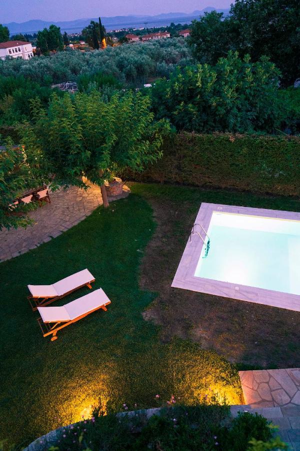Chariklia'S House With Private Pool Βίλα Κάτω Λεχώνια Εξωτερικό φωτογραφία