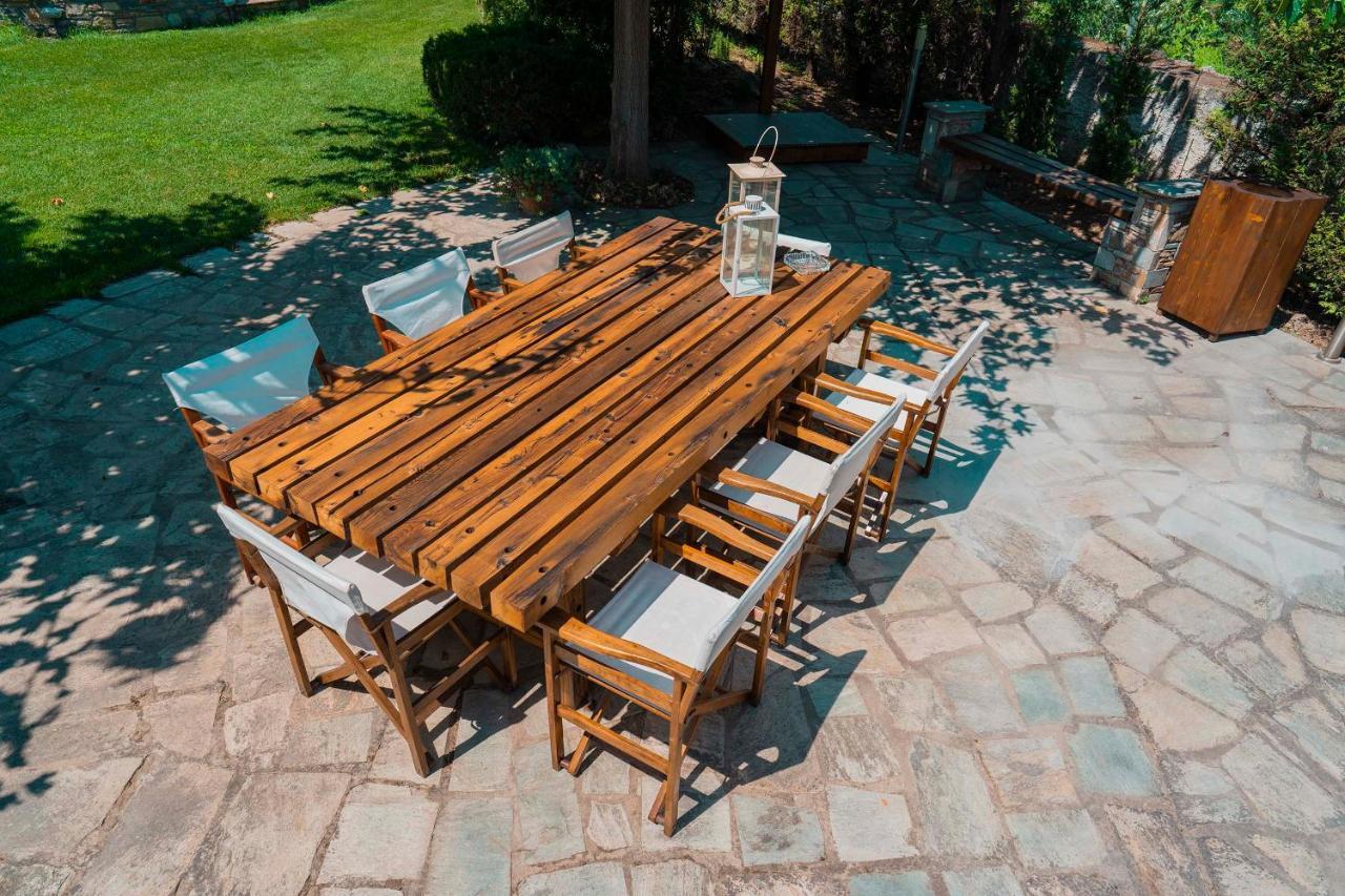 Chariklia'S House With Private Pool Βίλα Κάτω Λεχώνια Εξωτερικό φωτογραφία
