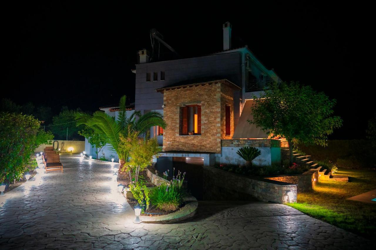 Chariklia'S House With Private Pool Βίλα Κάτω Λεχώνια Εξωτερικό φωτογραφία
